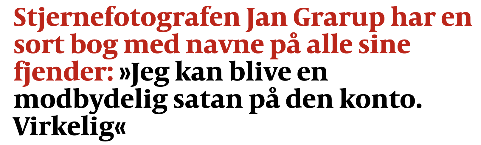 En sidste opsamling på sagen om Jan Grarup