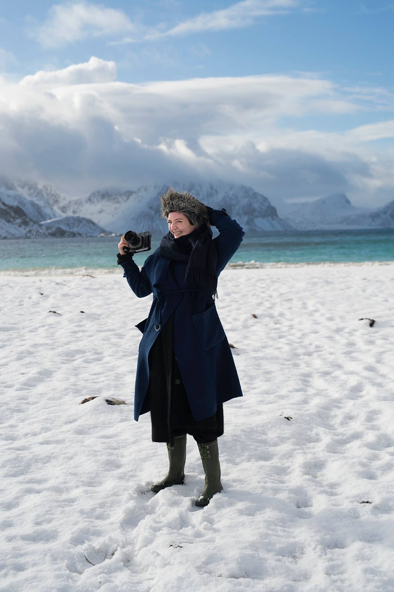 Marie Hald på opgave.